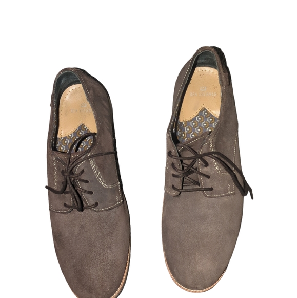 Men dress shoes by Ben Sherman 9.5 Brown loafers - Picture 2 of 6